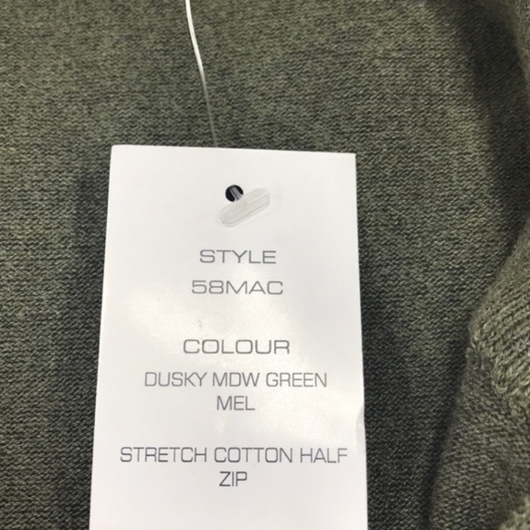 FRENCH CONNECTION Stretch Quarter Zip Sweater - Picture 5 of 6